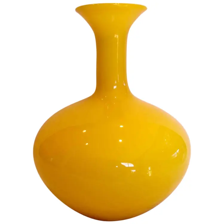 Bright Yellow Vase