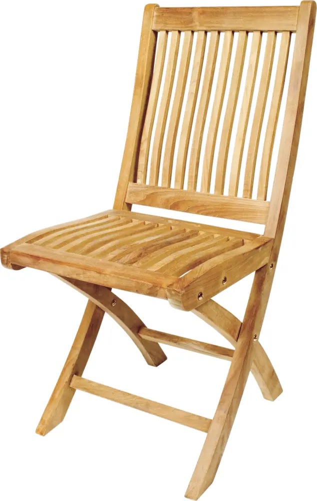 Simple Wooden Chair for Outdoor Seating