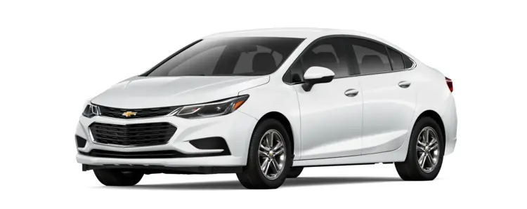 Compact White Sedan Car