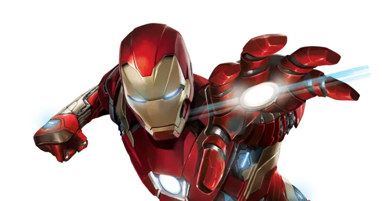 Iron Man Shooting Repulsor