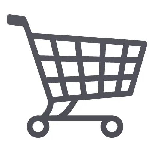 Gray Shopping Cart Icon