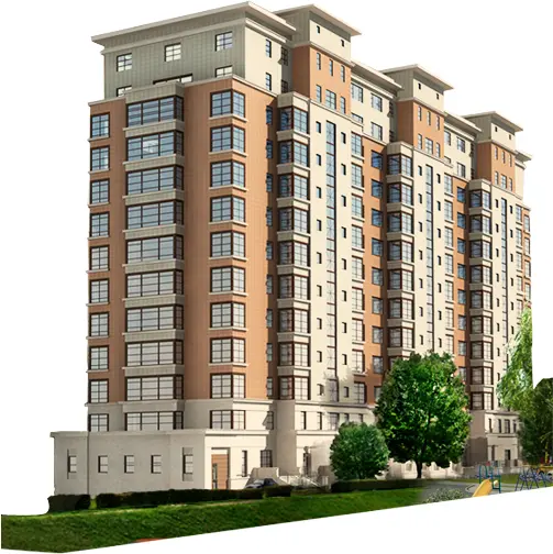 Modern Apartment Building