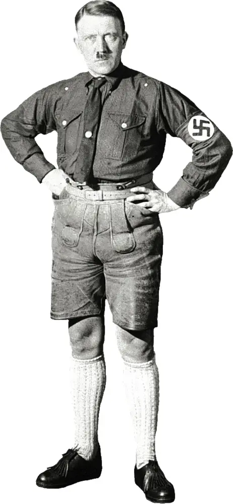 Man in Uniform with Armband