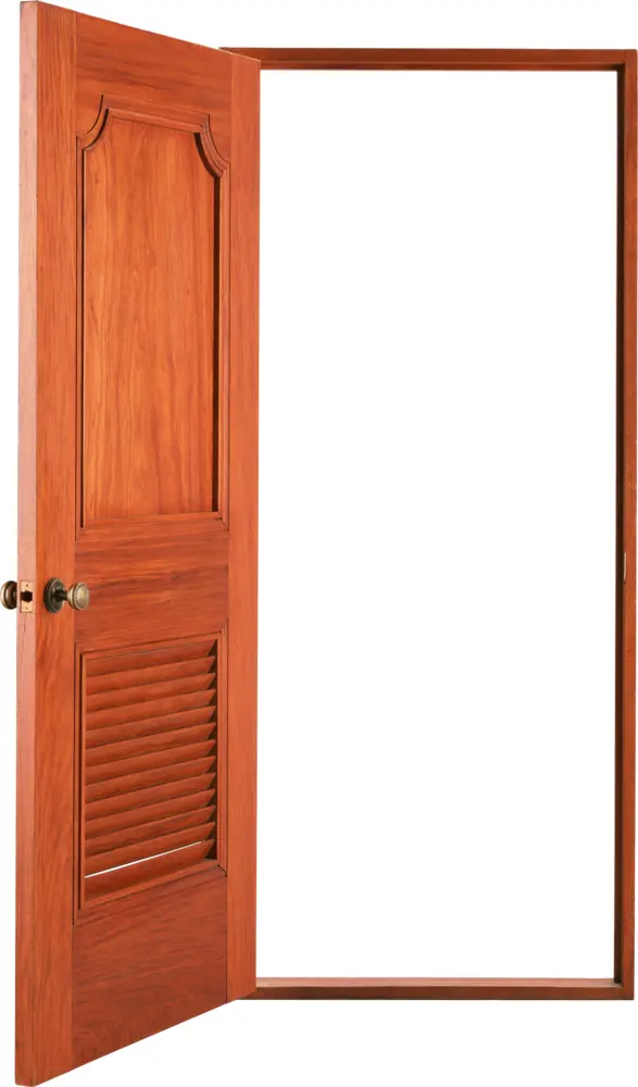 Wooden Door with Frame
