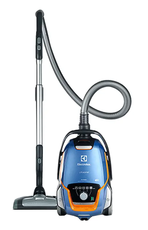 Blue and Orange Vacuum Cleaner