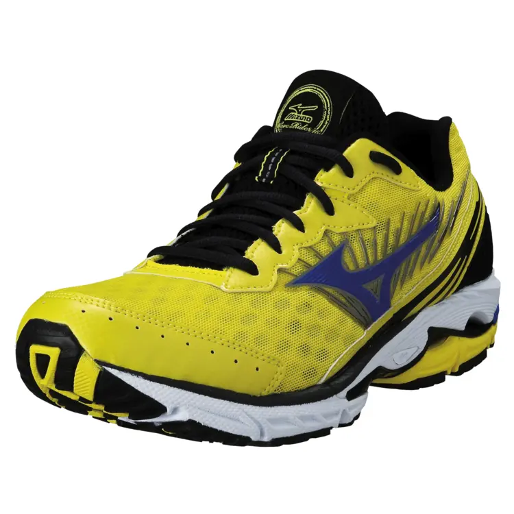 Yellow and Black Running Shoe