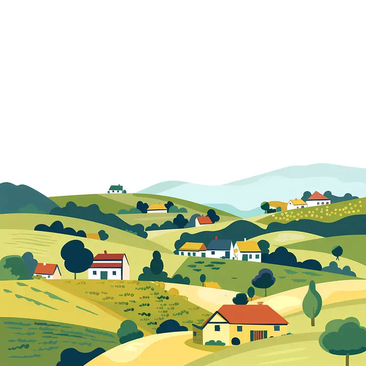 Scenic Countryside Landscape