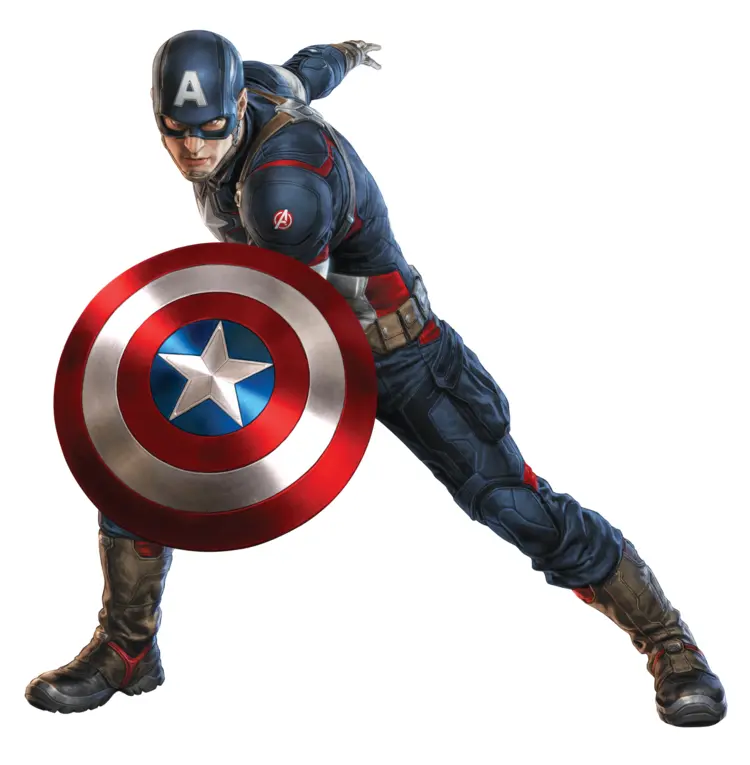 Captain America Ready for Battle