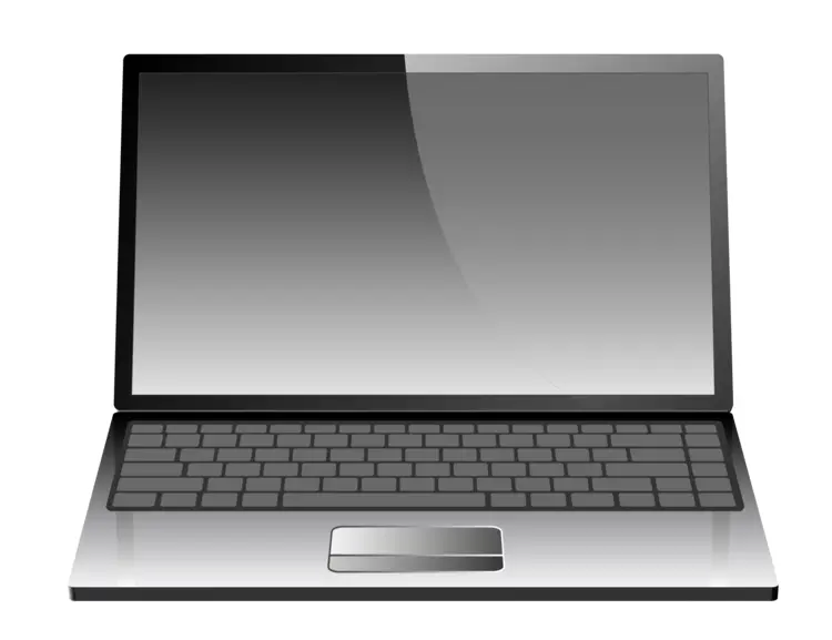 Silver Laptop