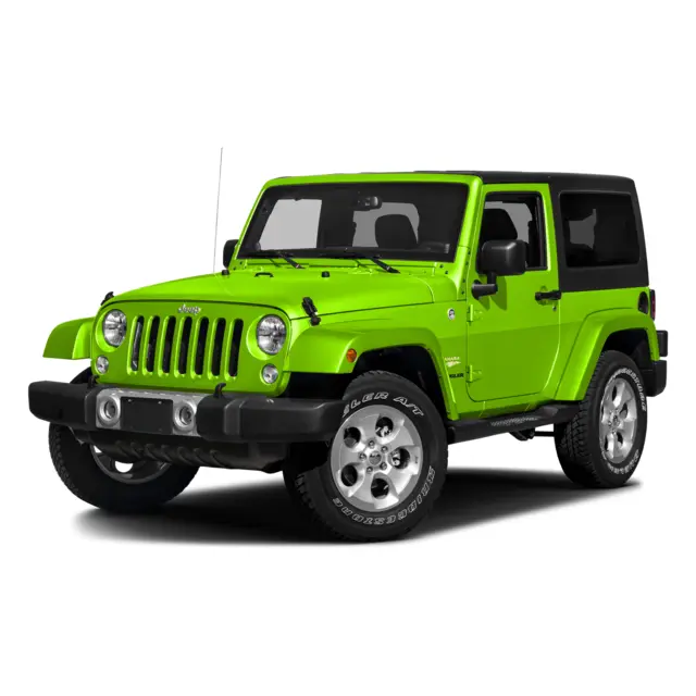 Green Jeep SUV for Off-road Adventures
