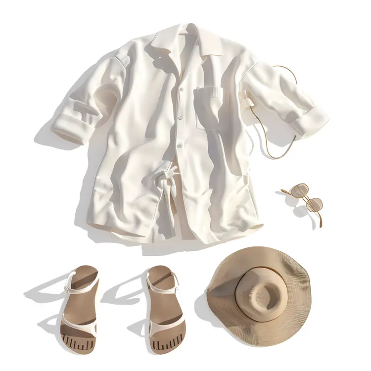 White Summer Casual Outfit