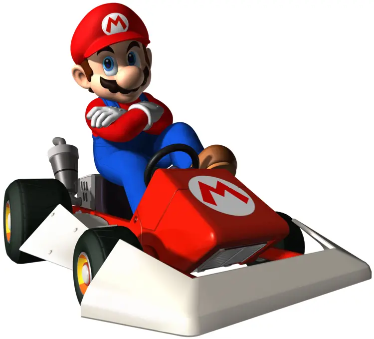 Mario in Red Kart