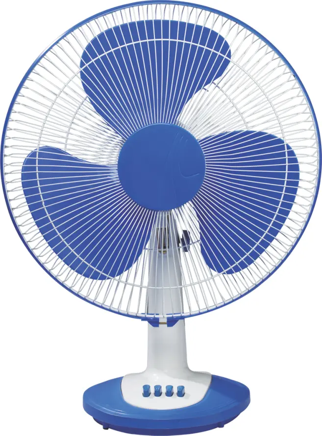Blue Table Fan for Cooling