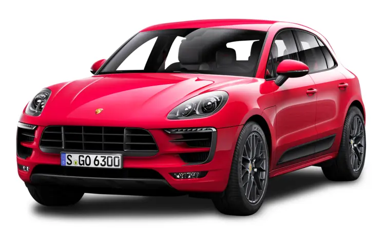 Red Stylish Compact SUV Car