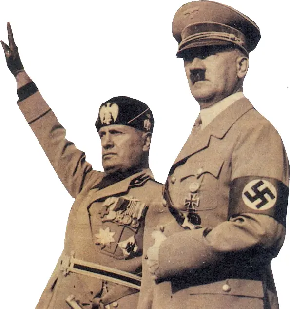 Two Men in Military Uniforms