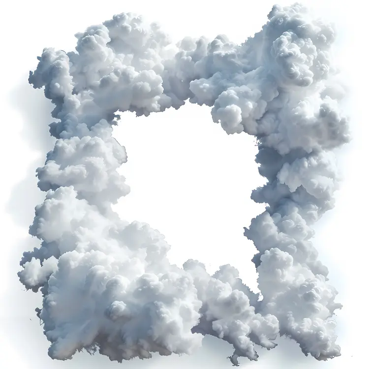 Square Cloud Formation in the Sky