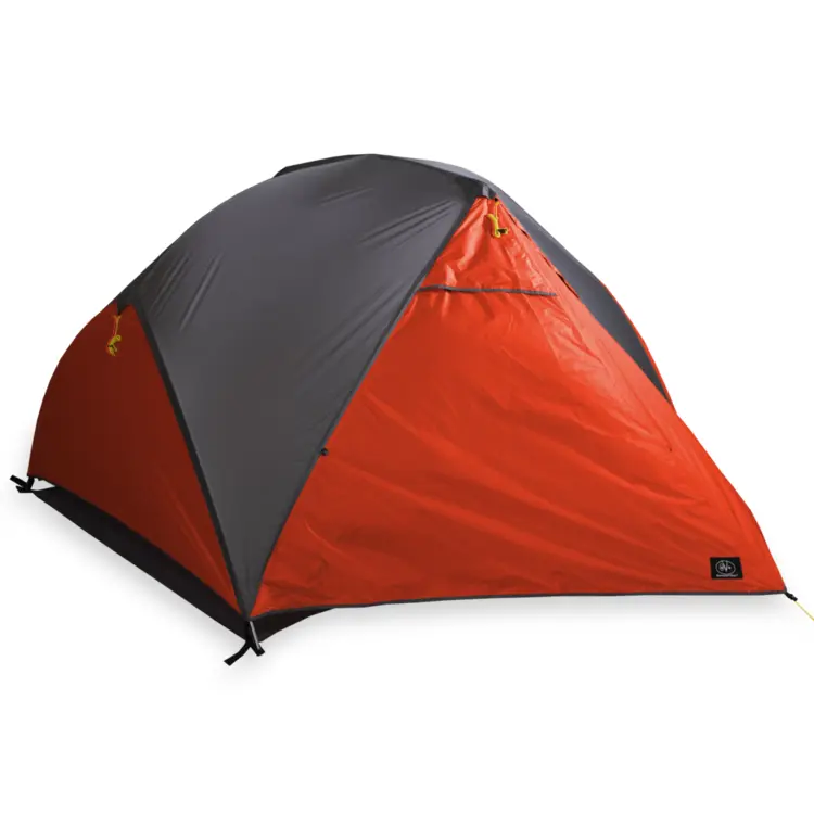 Red and Gray Camping Tent for Outdoor Adventures