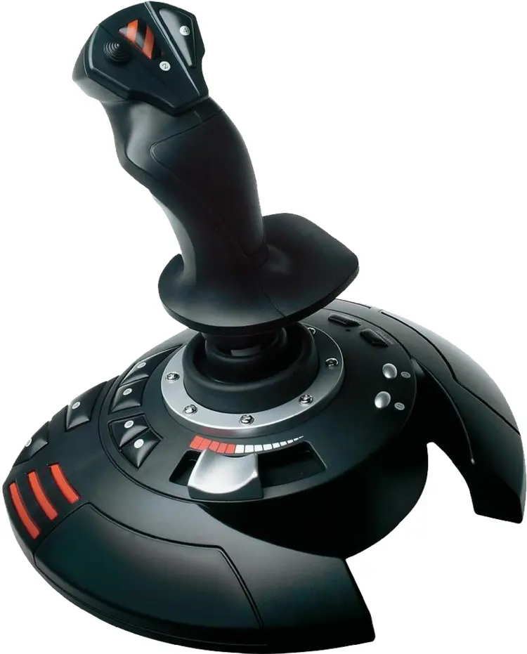 Black and Red Joystick
