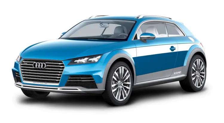 Blue Audi SUV for Luxury and Comfort