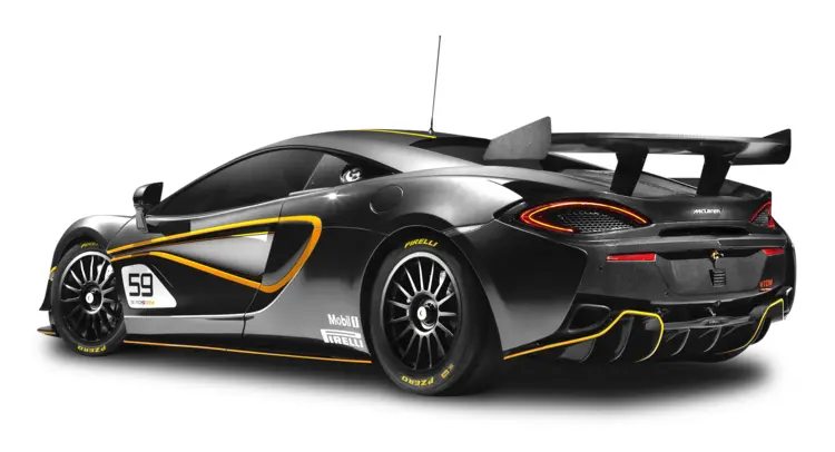 Black McLaren 570S Sports Car