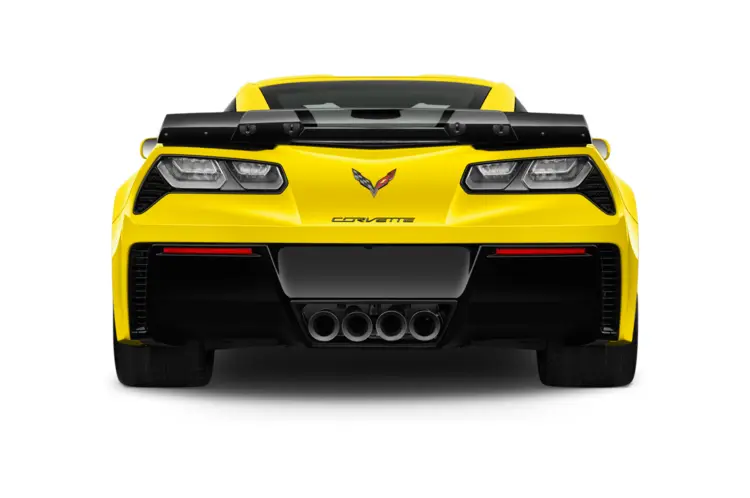 Yellow Corvette Sports Car
