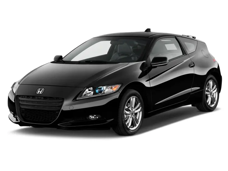 Black Honda CR-Z Car