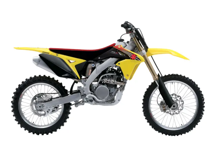 Yellow Off-road Dirt Bike