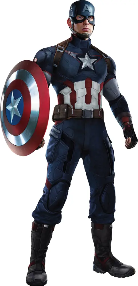 Captain America with Shield