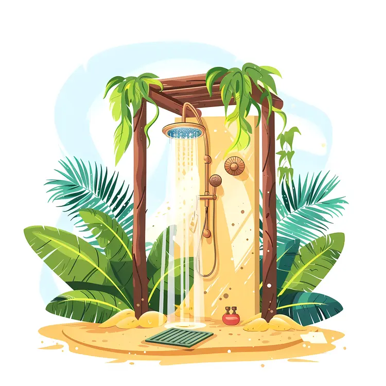 Beachside Outdoor Shower