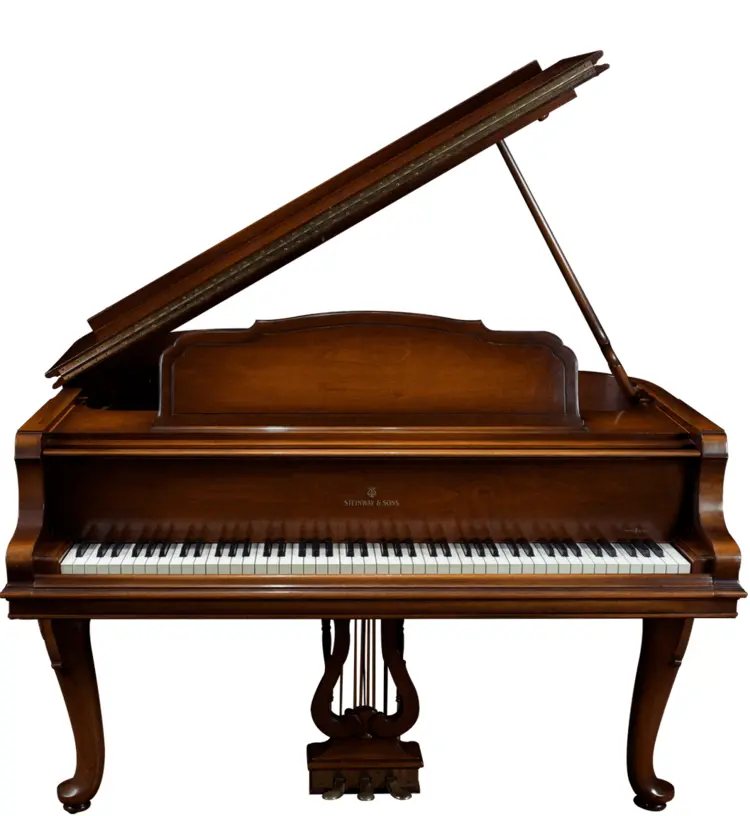 Classic Brown Grand Piano