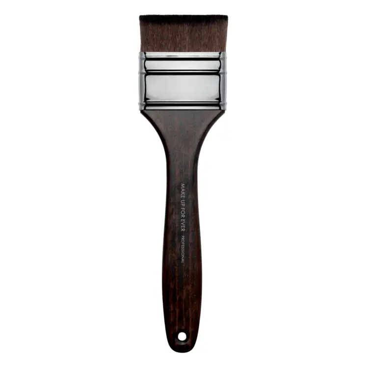 Flat Brush with Dark Handle