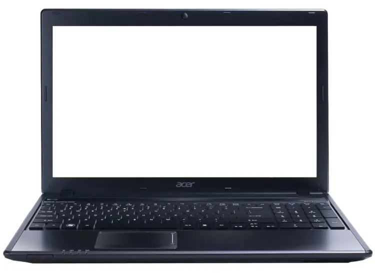 Black Laptop with Keyboard and Screen