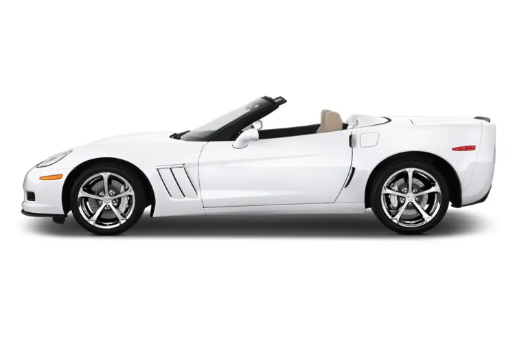 White Convertible Car