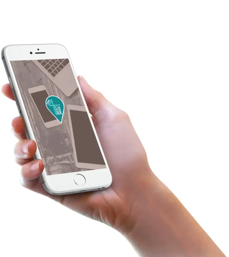 Smartphone with Shopping App