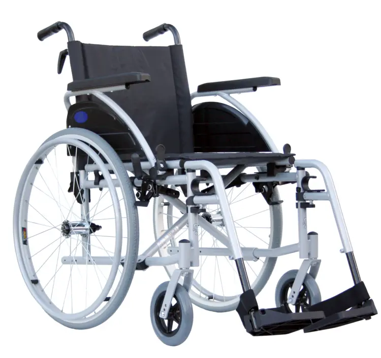 Silver Wheelchair for Mobility Assistance