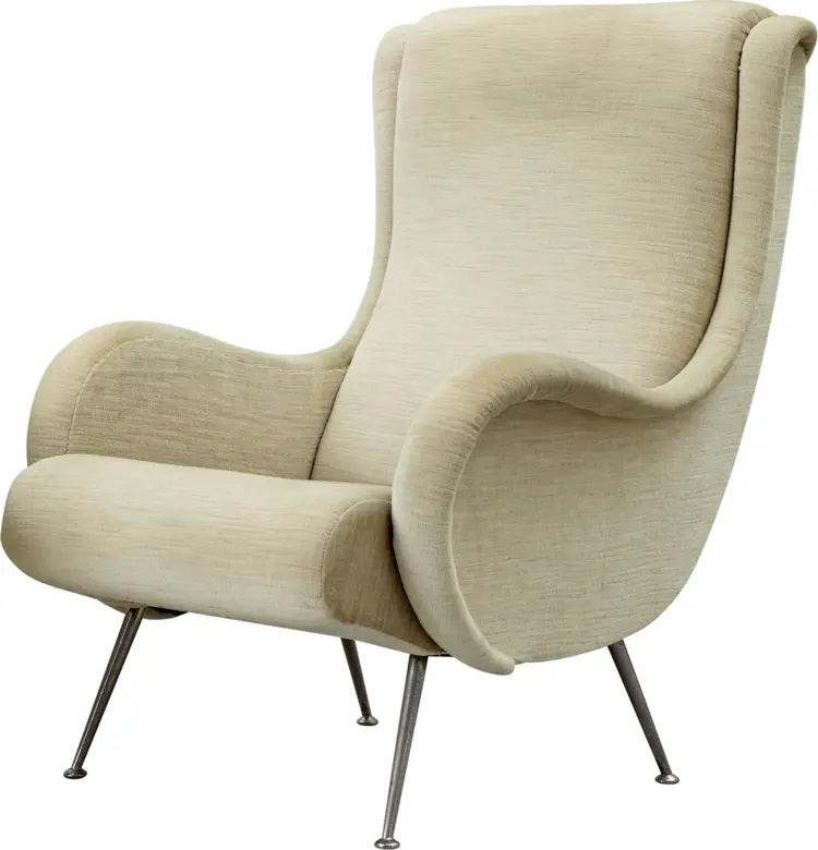 Beige Armchair for Cozy Living Room