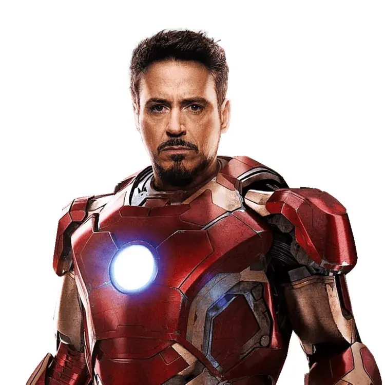 Iron Man in Red Armor