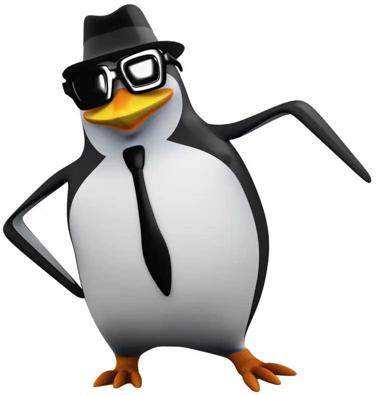 Cool Cartoon Penguin