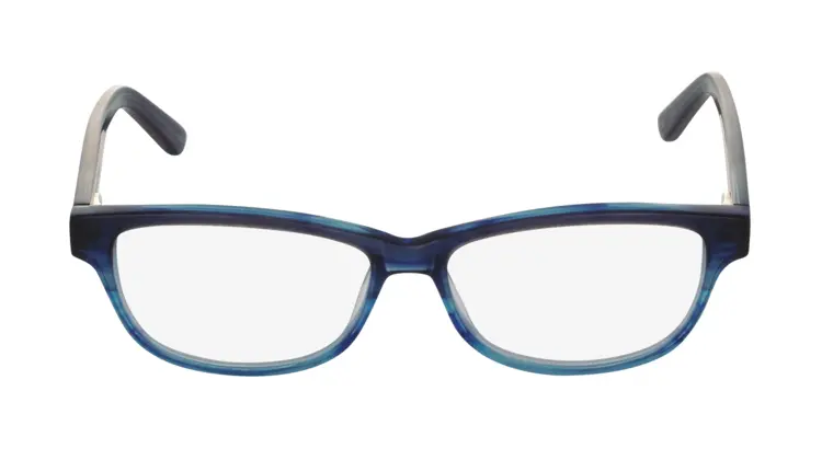 Blue Rectangular Glasses