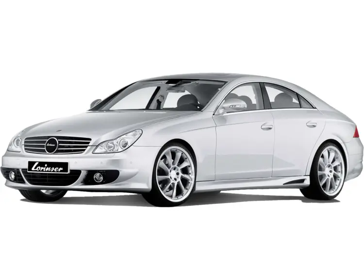 Silver Luxury Sedan by Lorinser