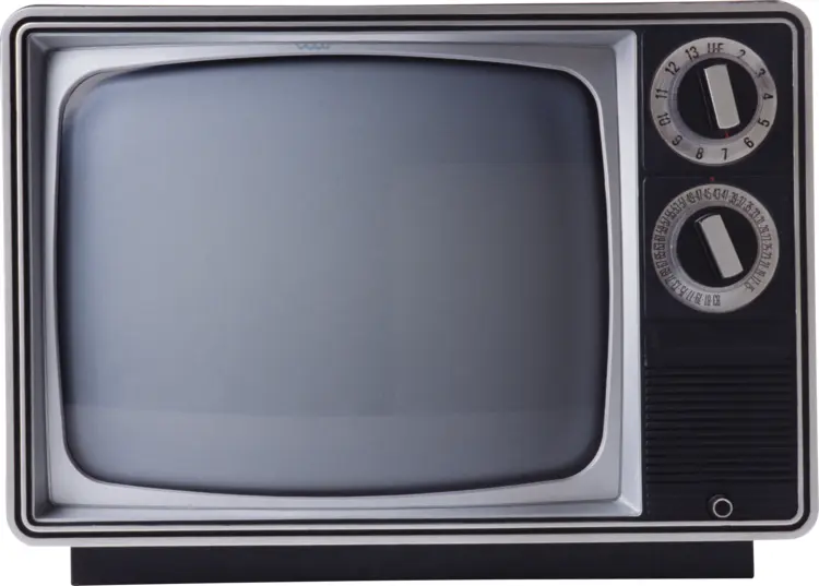 Vintage TV with Dials