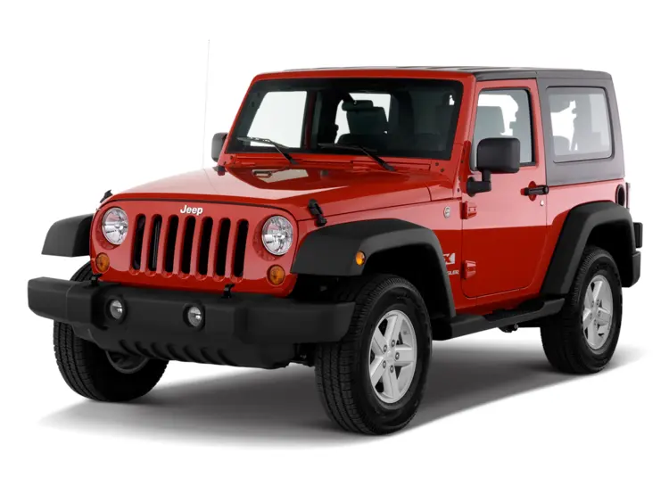 Red Jeep Car