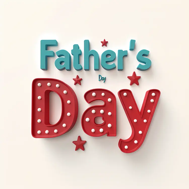 Father's Day Festive Sign