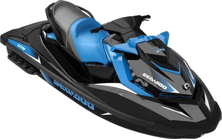 Blue Jet Ski for Water Adventure