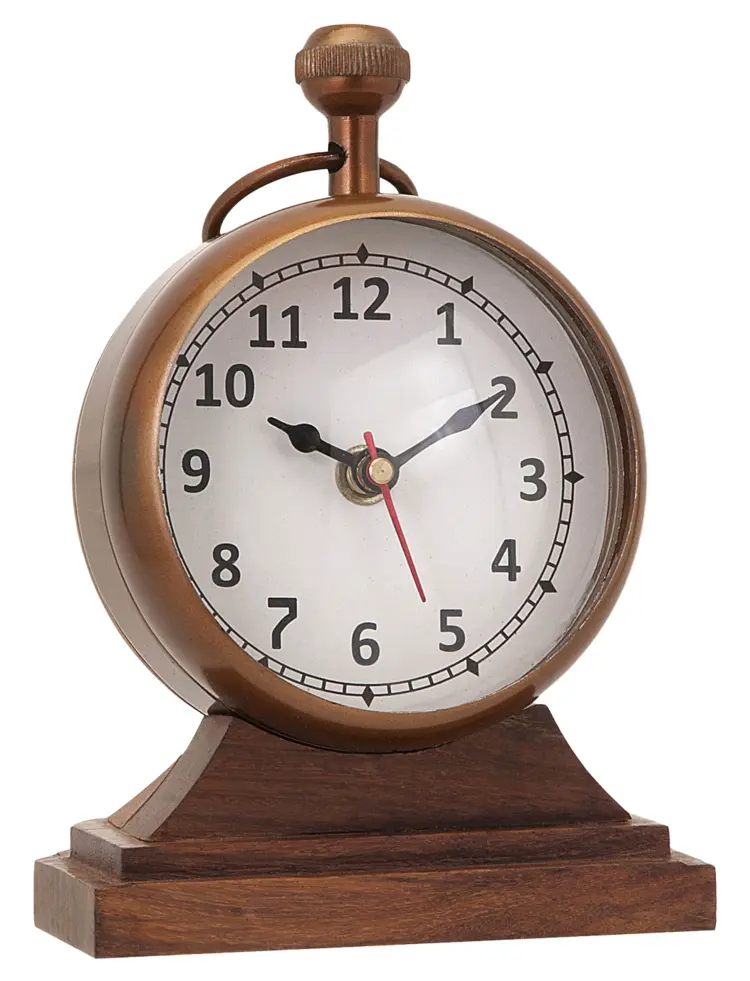 Vintage Table Clock for Desk Decoration