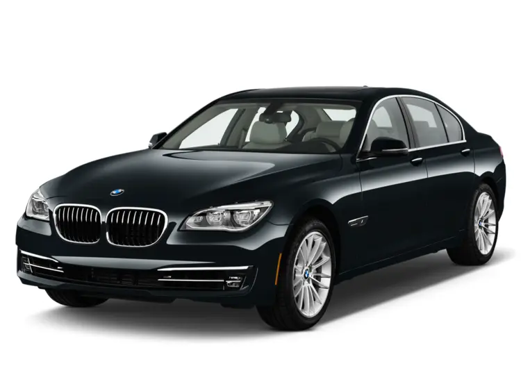 Black BMW Sedan