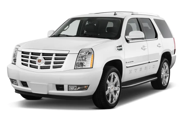 White Luxury SUV Car