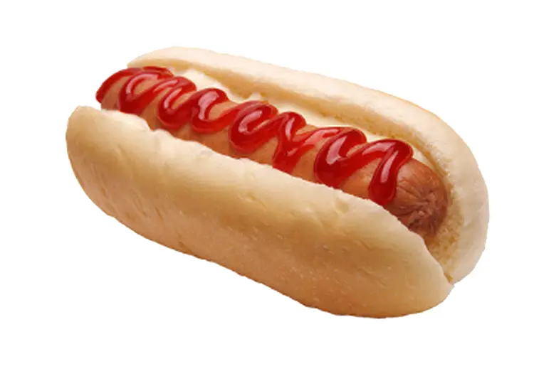 Hot Dog with Ketchup