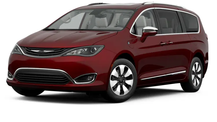 Red Minivan for Family Travel