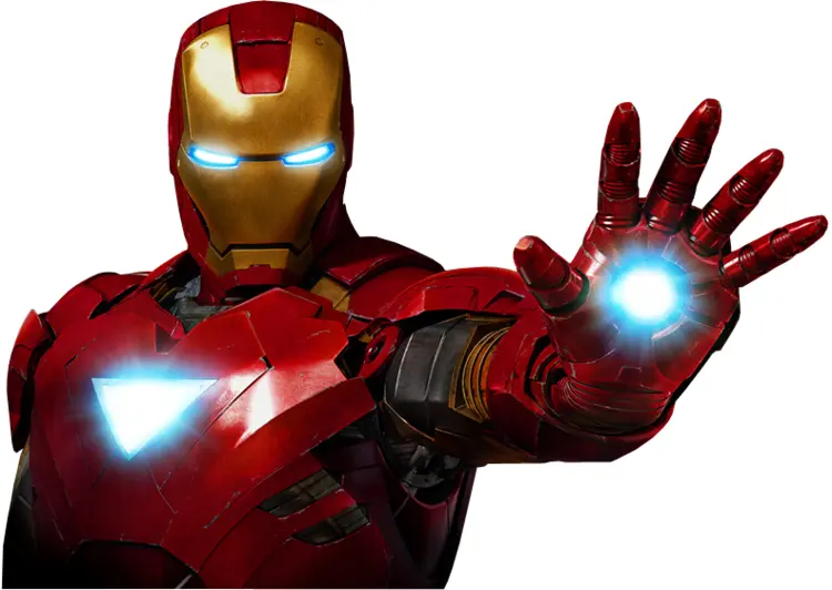 Iron Man in Action Pose